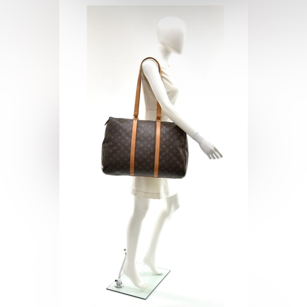 ❌ SOLD ❌ Louis Vuitton Monogram Sac Flanerie 45 Bag (Exterior Cowhide Refurb) - Picture 16 of 16